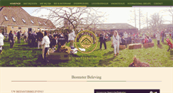 Desktop Screenshot of beemsterbeleving.nl